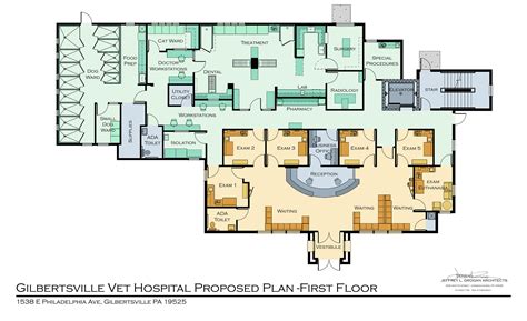 vet clinic floor plans